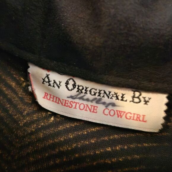 Rhinestone Cowgirl Show Top Jacket Western Wear Horse  Riding Embellished - Picture 4 of 13